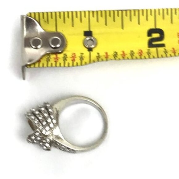 NWT Silver Women's Fashion Ring Size 8 - Picture 5 of 6